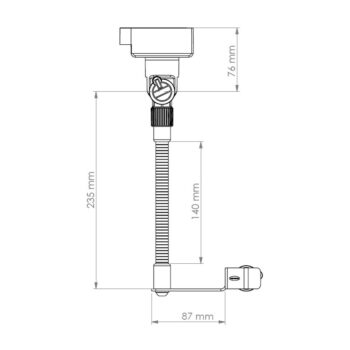 SMS/001 Supporto per Smartphone - Quik Lok - immagine 6