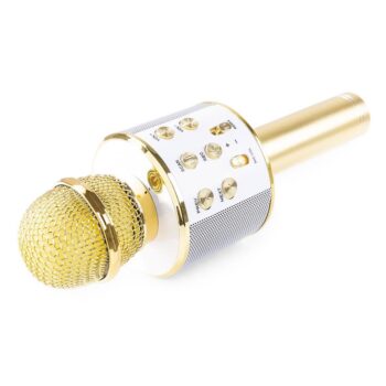 KM01G Karaoke Microph. BT/MP3 Gold - Max - immagine 6