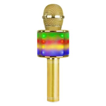 KM15G Karaoke Micro BT/MP3 LED Gold - Max - immagine 2