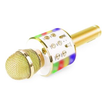 KM15G Karaoke Micro BT/MP3 LED Gold - Max - immagine 6