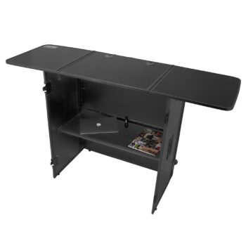 U91049BL2 - ULTIMATE FOLD OUT DJ TABLE BLACK PLUS (WHEELS) - UDG - immagine 2