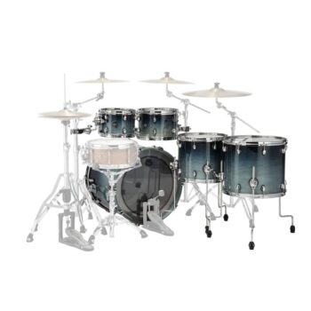 SR628XURJ SATURN NEW STUDIOEASE FAST 5 PEZZI TEAL BLUE FADE - MAPEX