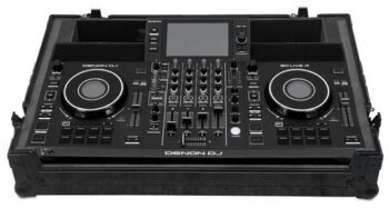 U91081BL - ULTIMATE FLIGHT CASE DENON DJ SC LIVE 4 BLACK PLUS - UDG