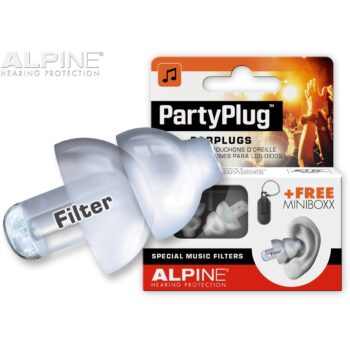 Earplug per musica concerti ed eventi Transparent edition - ALPINE - immagine 2