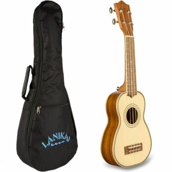 SPST-S UKULELE SOPRANO CON TOP IN ABETE ROSSO - LANIKAI - immagine 2