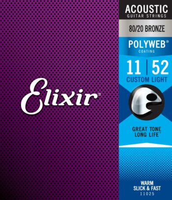 11025 ACOUSTIC 80/20 BRONZE POLYWEB - ELIXIR