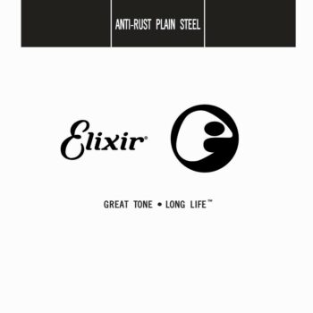 13018 ANTI-RUST PLAIN STEEL SINGLE STRING - ELIXIR