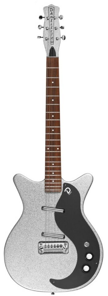 59M NOS+ SILVER METALFLAKE - DANELECTRO