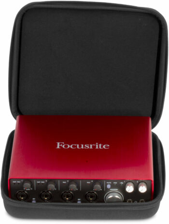 U8460BL - CREATOR FOCUSRITE SCARLETT2 2I4/ 6I6/ 18I8/ CLARETT 2PRE HARDCASE BLACK - UDG