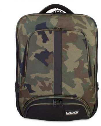 U9108BC/OR - ULTIMATE BACKPACK SLIM BLACK CAMO, ORANGE INSIDE - UDG