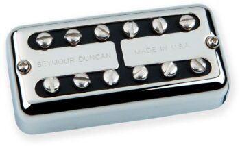 PSYCLONE VINTAGE BRIDGE NICKEL COVER - SEYMOUR DUNCAN