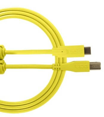 U96001YL - ULTIMATE AUDIO CABLE USB 2.0 C-B YELLOW STRAIGHT 1 ,5M - UDG