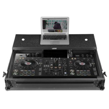 U91075BL - ULTIMATE FLIGHT CASE PIONEER XDJ-RX3 BLACK PLUS (L&W) - UDG