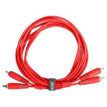 U97001RD - ULTIMATE AUDIO CABLE SET RCA-RCA STRAIGHT RED - UDG