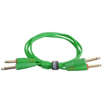 U97002GR - ULTIMATE AUDIO CABLE SET JACK - JACK STRAIGHT GREEN - UDG