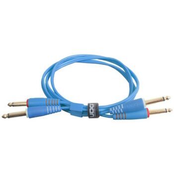 U97002LB - ULTIMATE AUDIO CABLE SET JACK - JACK STRAIGHT LIGHT BLUE - UDG