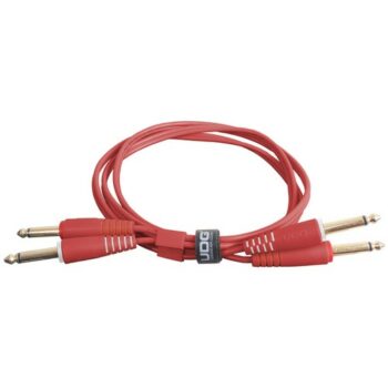 U97002RD - ULTIMATE AUDIO CABLE SET JACK - JACK STRAIGHT RED - UDG