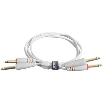 U97002WH - ULTIMATE AUDIO CABLE SET JACK - JACK STRAIGHT WHITE - UDG