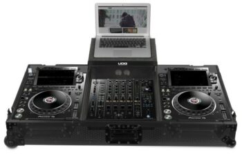 U91086BL - ULTIMATE FLIGT CASE SET PIONEER CDJ-3000/A9 BLACK PLUS (L&W) - UDG